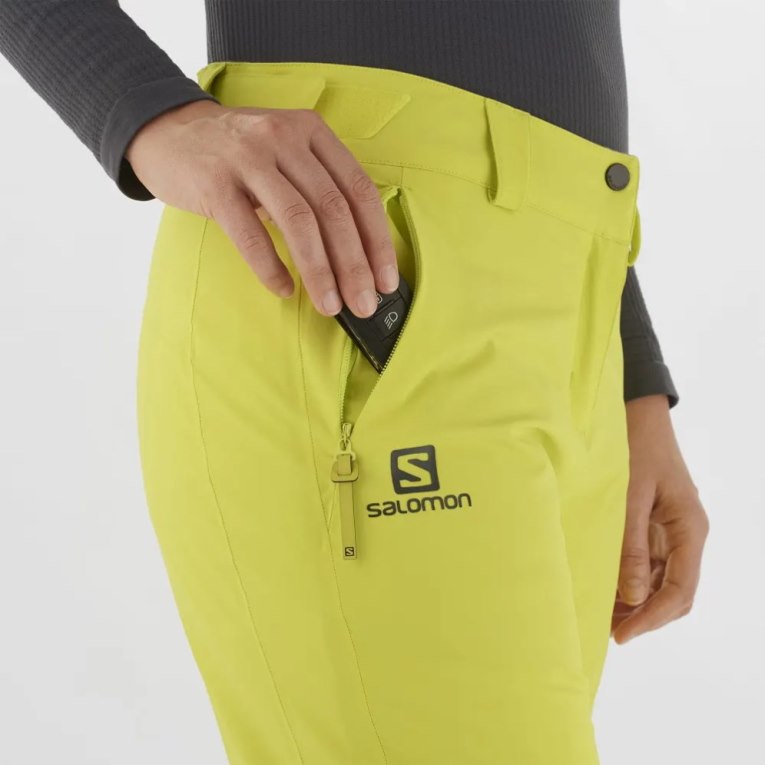 Pantalones De Esquí Salomon The Brilliant Mujer Azules | MX XCJW906